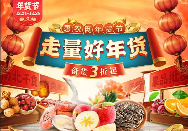 惠農網平臺大數據看年貨批發：柑橘訂單量環增312%